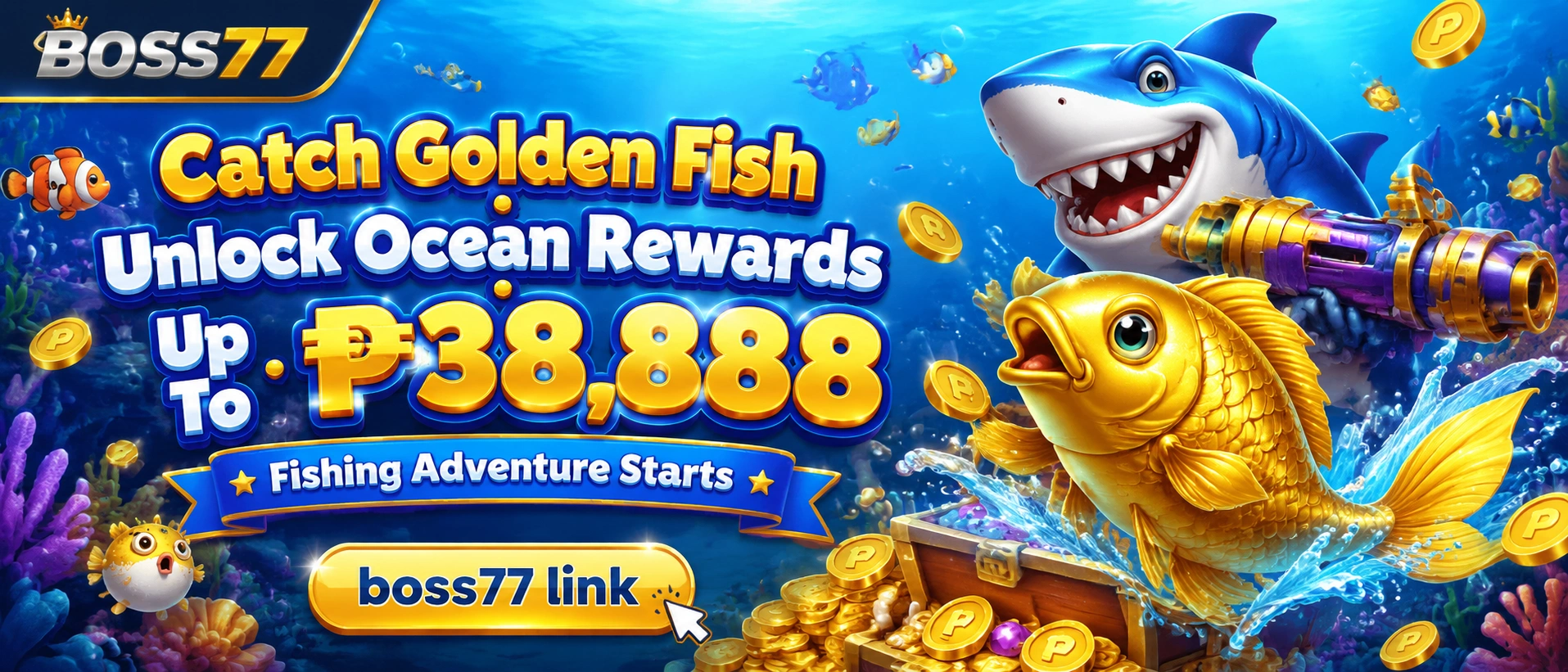 multiplayer fishing game visual