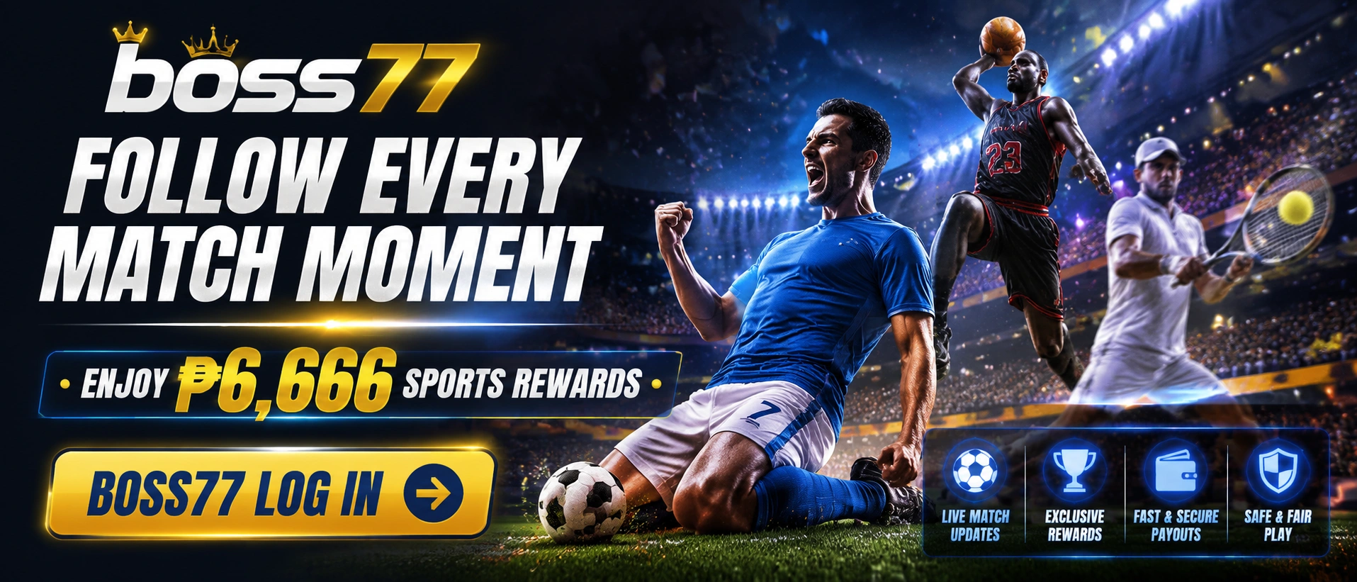 Popular sports markets and live betting view
